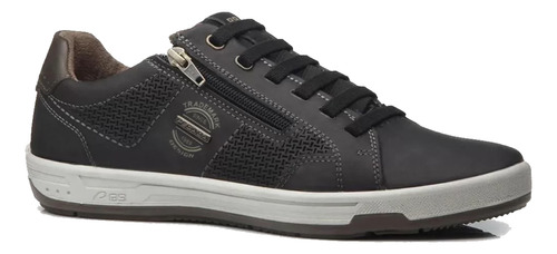 Tenis Sapatênis Masculino Couro Macio Moda Pegada 119405