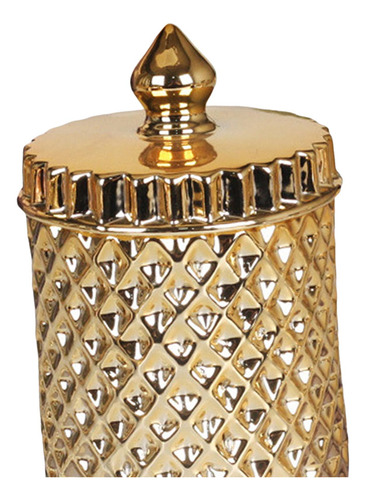 Tarro De Almacenamiento Hermético Girl Candy Dorado Dorado