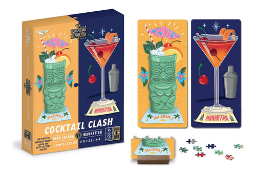 Cocktail Clash Jigsaw Duel: Rompecabezas Competitivo
