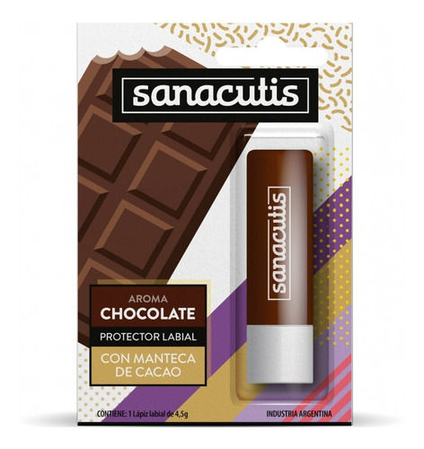 Sanacutis Balsam Labial Chocolate 