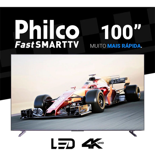 Smart Tv Philco 100 Polegadas Tv P100sga 4k Uhd Qled 120 Hz