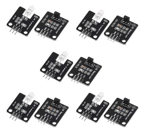 5 Sets Digital 38khz Ir Receptor Ir Transmisor Sensor Módulo