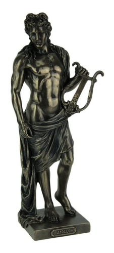 Estatua Dio Luz Musica Poesia Griego