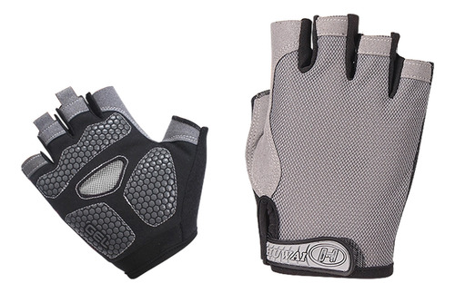 Guantes De Fitness Con Forma De Medio Dedo Para Hombre Y Muj