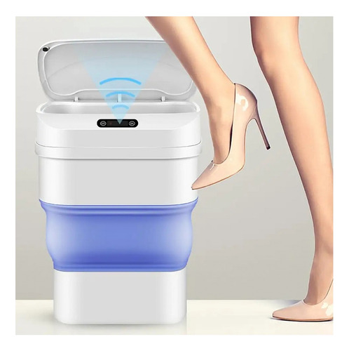 Papelera Inteligente Con Sensor Infrarrojo