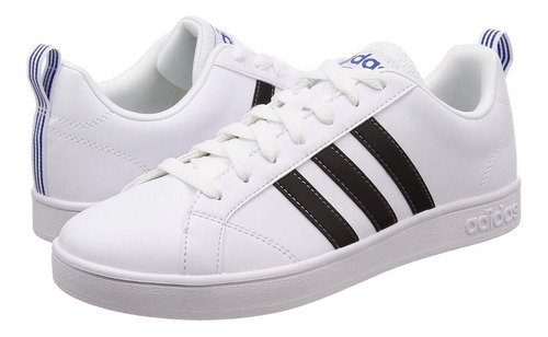 Tenis adidas Advantage Blanco/negro/azul F99256