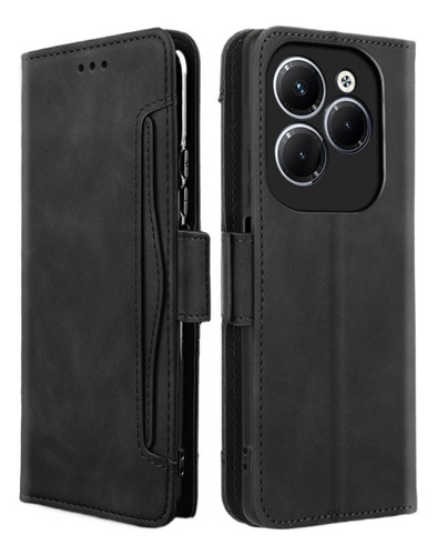 For Infinix Hot 40 Pro 2 In 1 Combo Pu Wallet Card Slot Case
