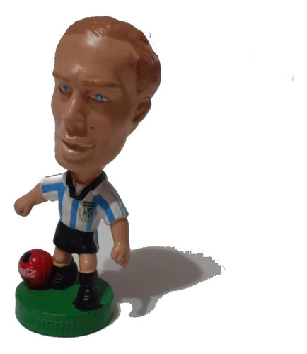 Cabezon Coca Cola Seleccion Futbol Arg. Mundial 98 Sensini Agua (Usado)