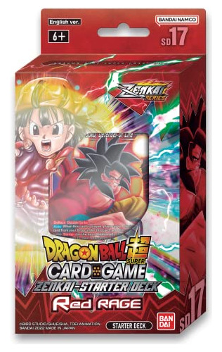 Starter Deck Dragon Ball Super: Red Rage