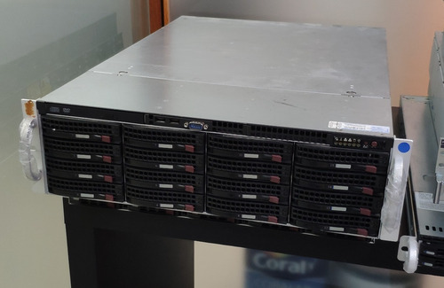 Imagem 1 de 5 de Servidor Super Micro 16 Baias | 14 Discos De 2tb