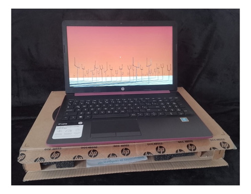 Laptop Hp 15-da1096 Intel Pentium Gold 8gb Ram 1tb Hdd Morado
