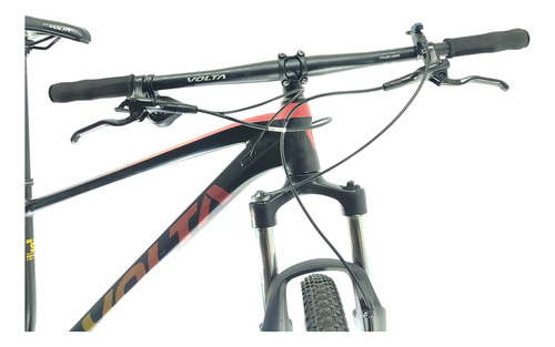 Bicicleta Mtb R29 12v Volta Svel S/15  Negro Rojo Nar