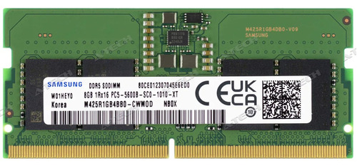 Memoria Sodimm Samsung 8gb Ddr5 5600 M425r1gb4bb0-cwmod 