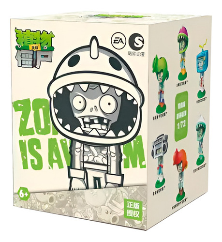 Figura Plantas Vs Zombies Blind Box | 1 Pz Caja Sorpresa