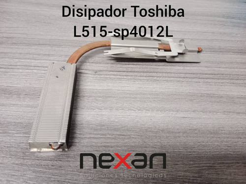 Disipador Para Portátil Toshiba L515-sp4012l