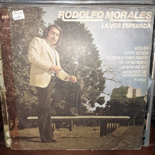 Vinilo Rodolfo Morales La Voz Esperada T2