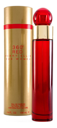 Perfume 360 Red De Perry Ellis 100ml Para Damas Original