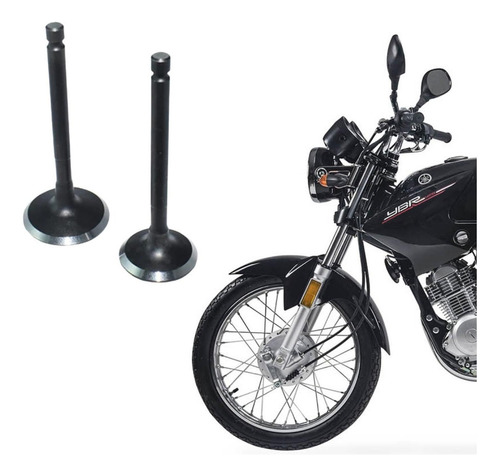 Juego De Valvulas Yamaha Ybr 125 Admision Y Escape