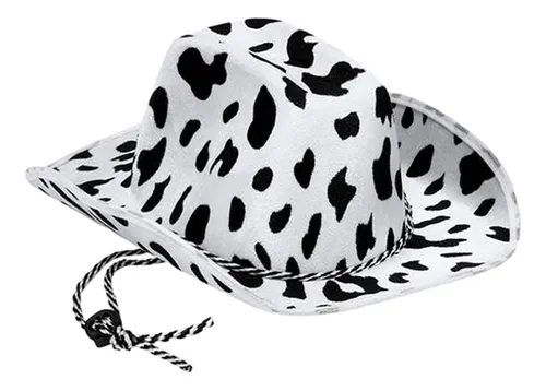 Sombrero De Vaquero Con Estampado De Vaca Sombrero De