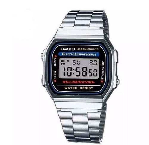 Reloj Silver School A168 Retro