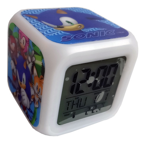 Reloj Despertador Sonic Ploppy 808217