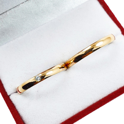 Imagen 2 de 9 de Alianzas Plata 925 Y Oro Rojo 18k Novios Grabado Incluido Jc