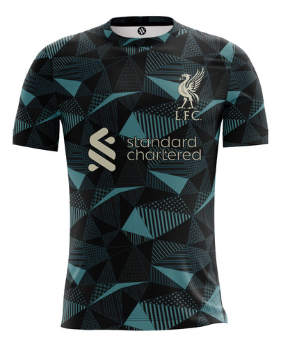 Camiseta Liverpool Geometrico Artemix Cax-1843