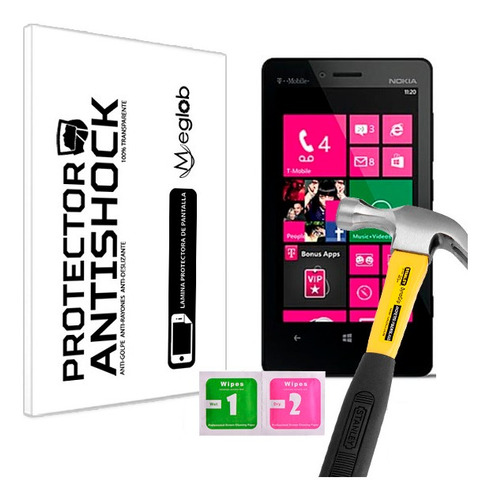 Protector De Pantalla Anti-shock Nokia Lumia 810