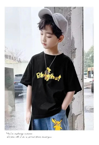 Camiseta De Manga Corta Estampada De Hip Hop Para Niños De V