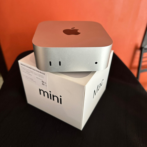 Mac Mini M4 Pro Plata 24gbram, 512gb Ssd, Gpu 16 Núcleos (Usado)