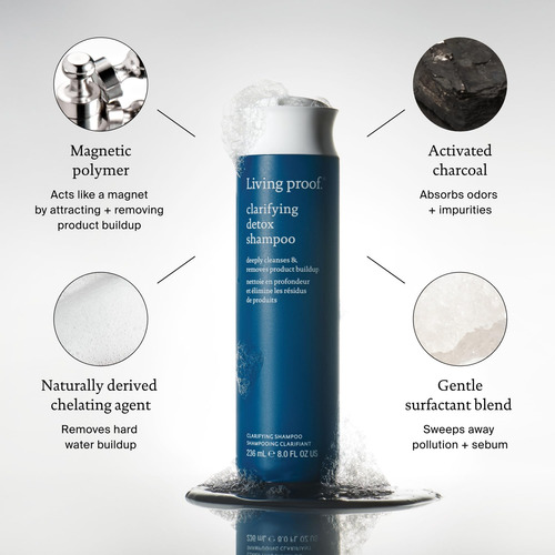 Champú Living Proof Clarifying Detox Para Cabello 236 Ml