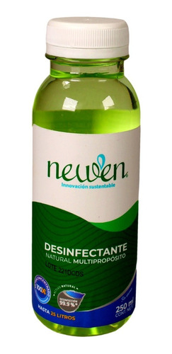 Newen Desinfectante 250 Ml Biodegradable Ecológico Sin Aroma