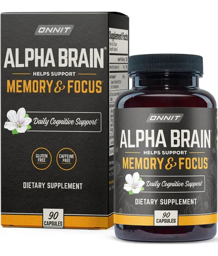 Onnit Alpha Brain (90 Ct)  Mas De 1 Millon De Botellas Vend