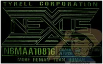 Comprar Parche Bordado Logo Nexus Blade Runner Para Espalda Adr