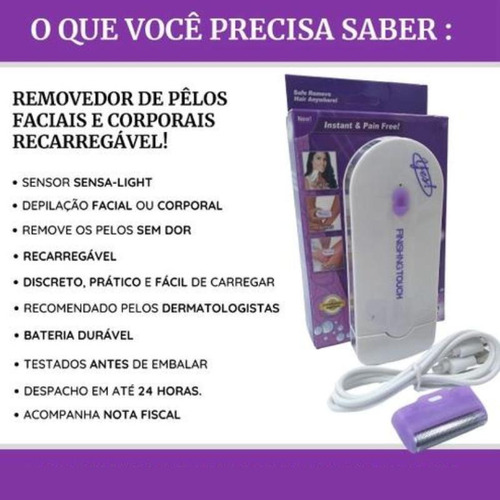 Depilador Corporal Finishng Touch Remove Pelo Facilidade