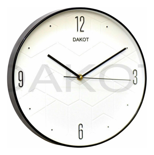 Reloj De Pared Dakot Pp61 Redondo Diseño - Taggershop