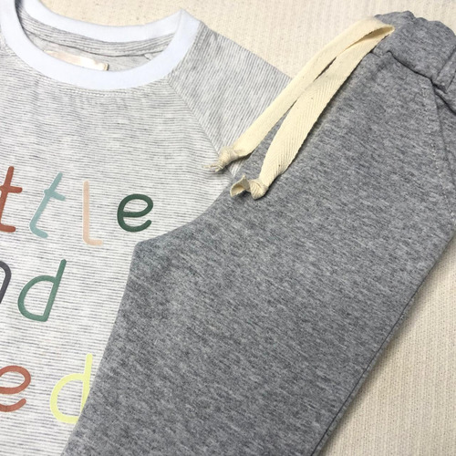 Conjunto Unisex, Playera Little And Love Y Pants