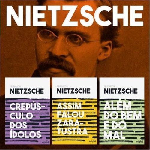 Crepúsculo Dos Ídolos - Nietzsche: Ou Como Filosofar Com O Martelo, De Nietzsche, Friedrich. Editora Edipro, Capa Mole Em Português