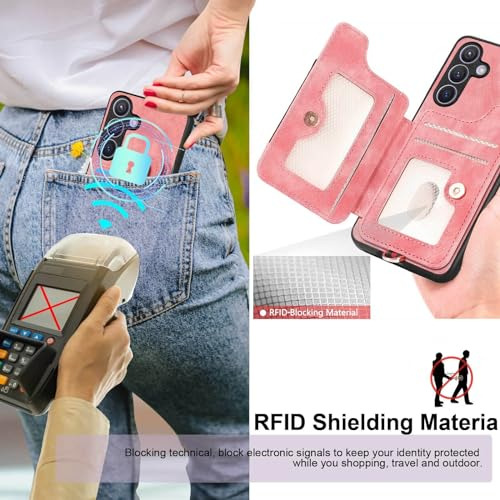 Funda Para Galaxy S24 Plus Rosa Piel