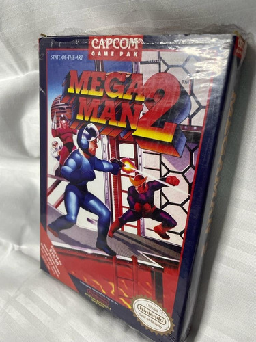 Mega Man 2 Para Nes Pastilla Original Caja Y Cartucho Custom