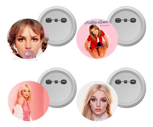 Pines Britney Spears (set De 4)