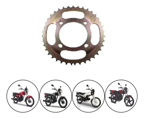 Sprocket 38 Dientes Italika Ft-125 Clasica 2017-2019 Rmb