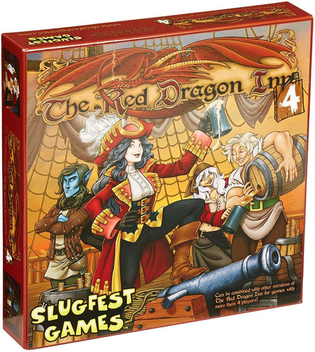 Slugfest Games The Red Dragon Inn 4 Strategy Juego De Mesa E