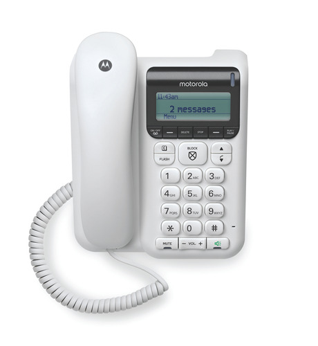 Teléfono Con Cable, Contestador Automático Motorola, Grabaci
