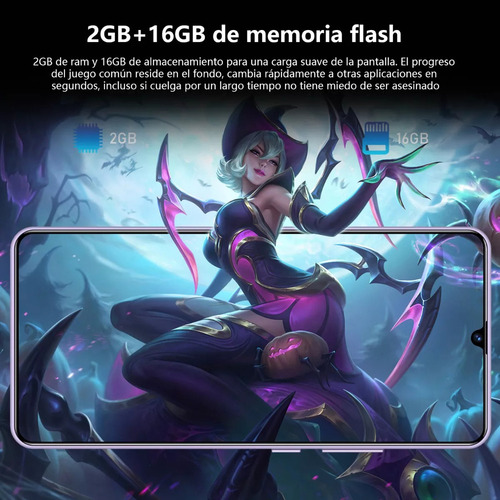 . Teléfonos Inteligentes Android Baratos Note13 Pro+ 6.5 En Ram2gb Y Rom16gb