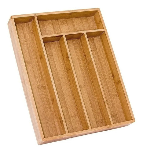 Imagem 3 de 4 de Porta Talheres 5 Divisórias Organizador De Gaveta Mimo Style