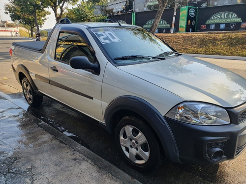 Imagem 12 de 18 de Fiat Strada 2020 1.4 Hard Working Flex 2p