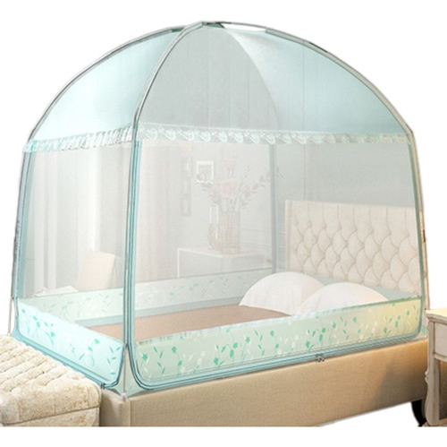 . Mosquitera Individual Red De Cama Plegable Con Fondo,