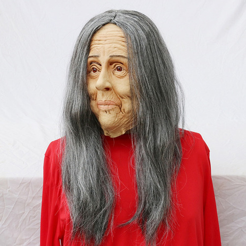 Máscara De Terror De Halloween, Máscara De Bruja Vieja Y Ate