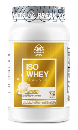 Proteina Iso Whey Isolate 2 Lb - Unidad a $125916